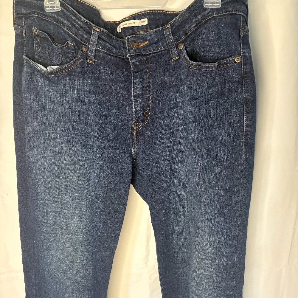 Levi's 414 Classic Straight Jeans Size 18W
